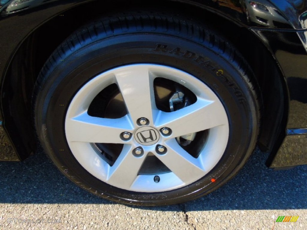 2010 Civic LX-S Sedan - Crystal Black Pearl / Black photo #24