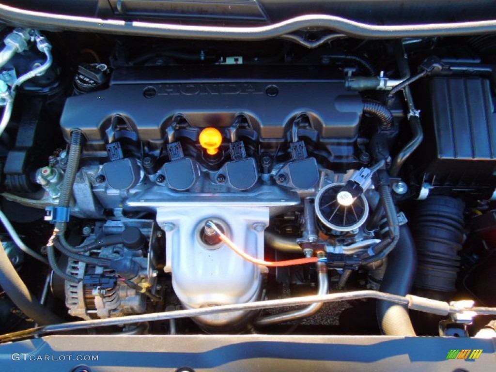 2010 Civic LX-S Sedan - Crystal Black Pearl / Black photo #25