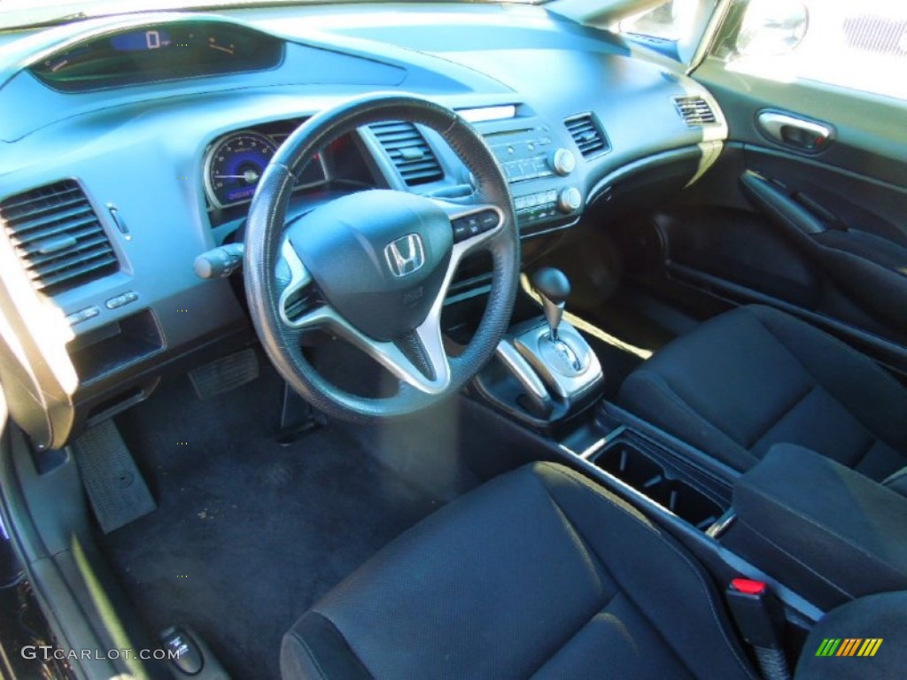 2010 Civic LX-S Sedan - Crystal Black Pearl / Black photo #26