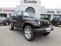 Black - Wrangler Unlimited Sahara 4x4 Photo No. 1