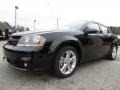 Black 2013 Dodge Avenger SXT Exterior