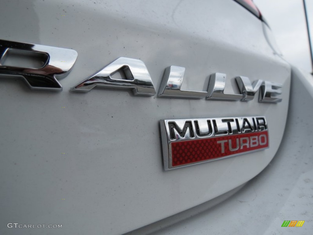 2013 Dart Rallye - Bright White / Black/Ruby Red photo #13
