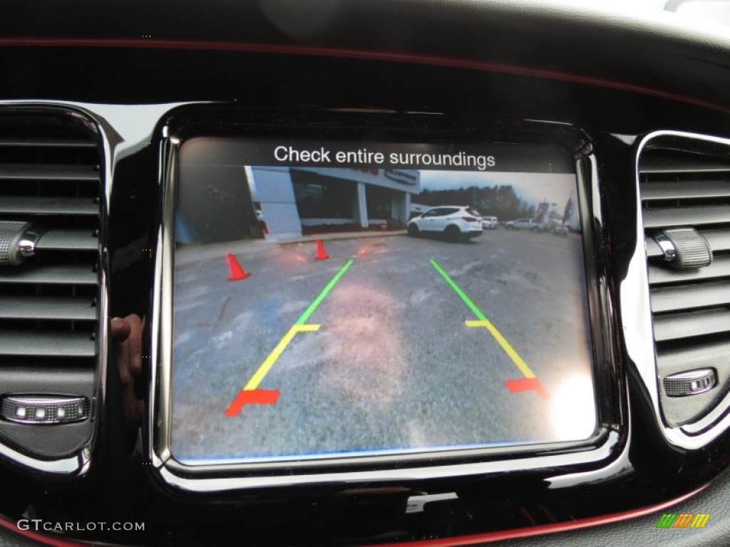 2013 Dart Rallye - Bright White / Black/Ruby Red photo #18