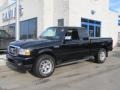 2010 Black Ford Ranger XLT SuperCab 4x4  photo #1