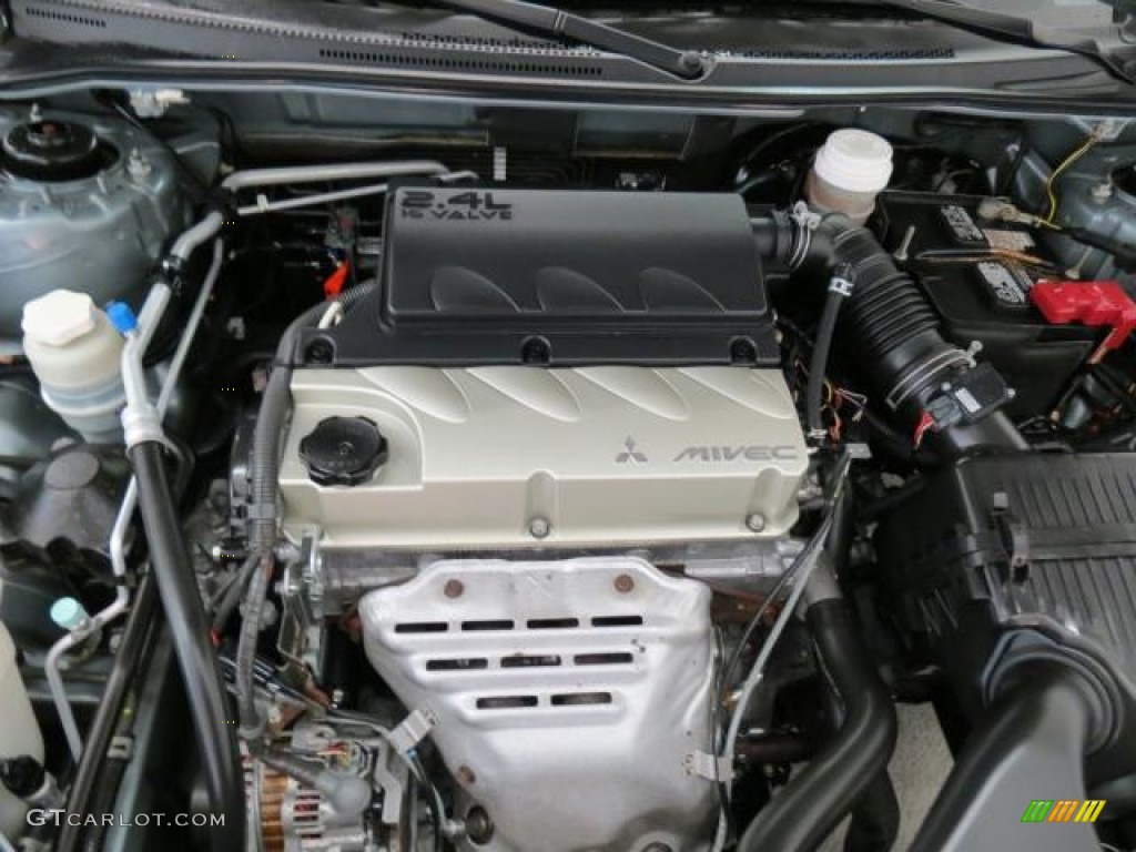 2009 Mitsubishi Eclipse GS Coupe 2.4 Liter SOHC 16-Valve MIVEC 4 Cylinder Engine Photo #75667473