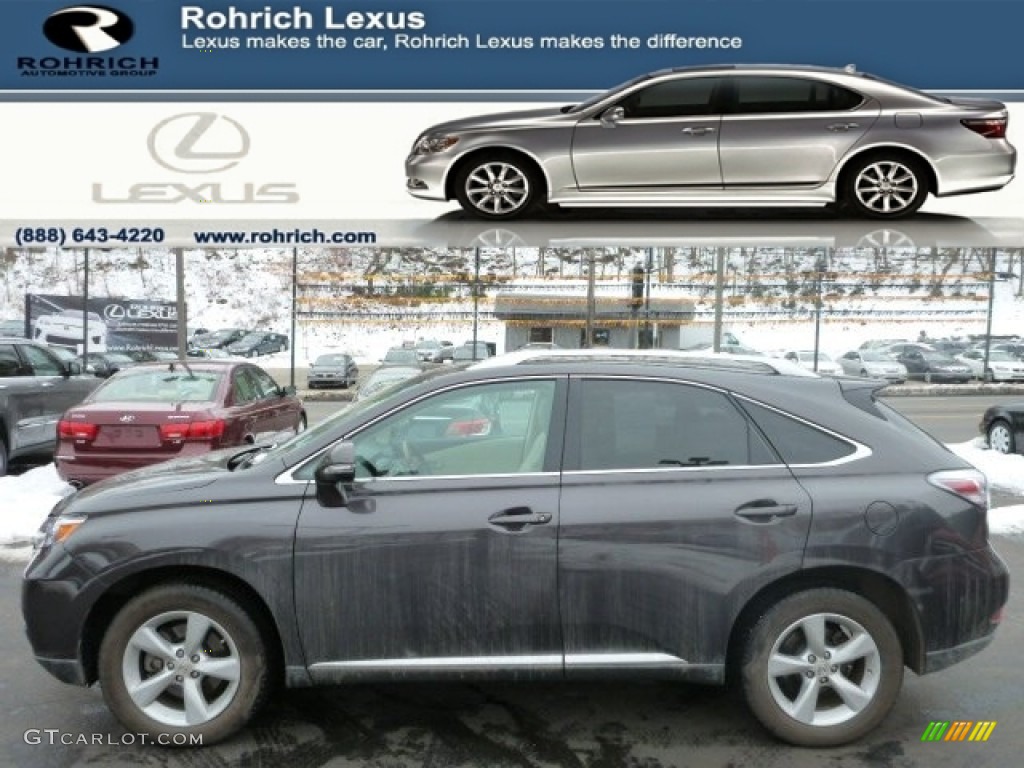 2010 RX 350 AWD - Truffle Brown Mica / Parchment/Brown Walnut photo #1