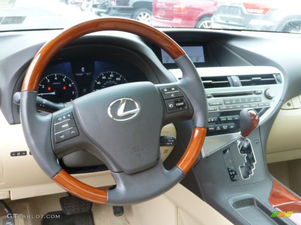 2010 RX 350 AWD - Truffle Brown Mica / Parchment/Brown Walnut photo #6