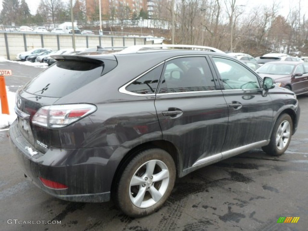 2010 RX 350 AWD - Truffle Brown Mica / Parchment/Brown Walnut photo #11