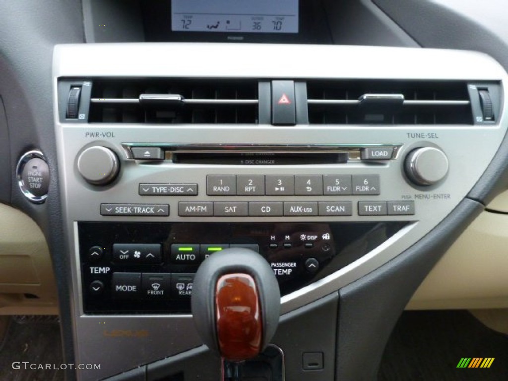 2010 RX 350 AWD - Truffle Brown Mica / Parchment/Brown Walnut photo #19