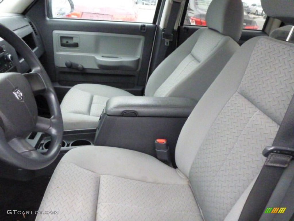 Dark Slate Gray/Medium Slate Gray Interior 2009 Dodge Dakota ST Crew Cab 4x4 Photo #75668160