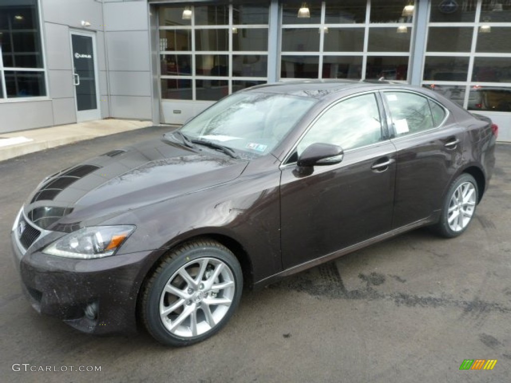 Fire Agate Pearl 2013 Lexus IS 250 AWD Exterior Photo #75668463