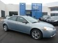 Blue Gold Crystal Metallic 2009 Pontiac G6 V6 Sedan