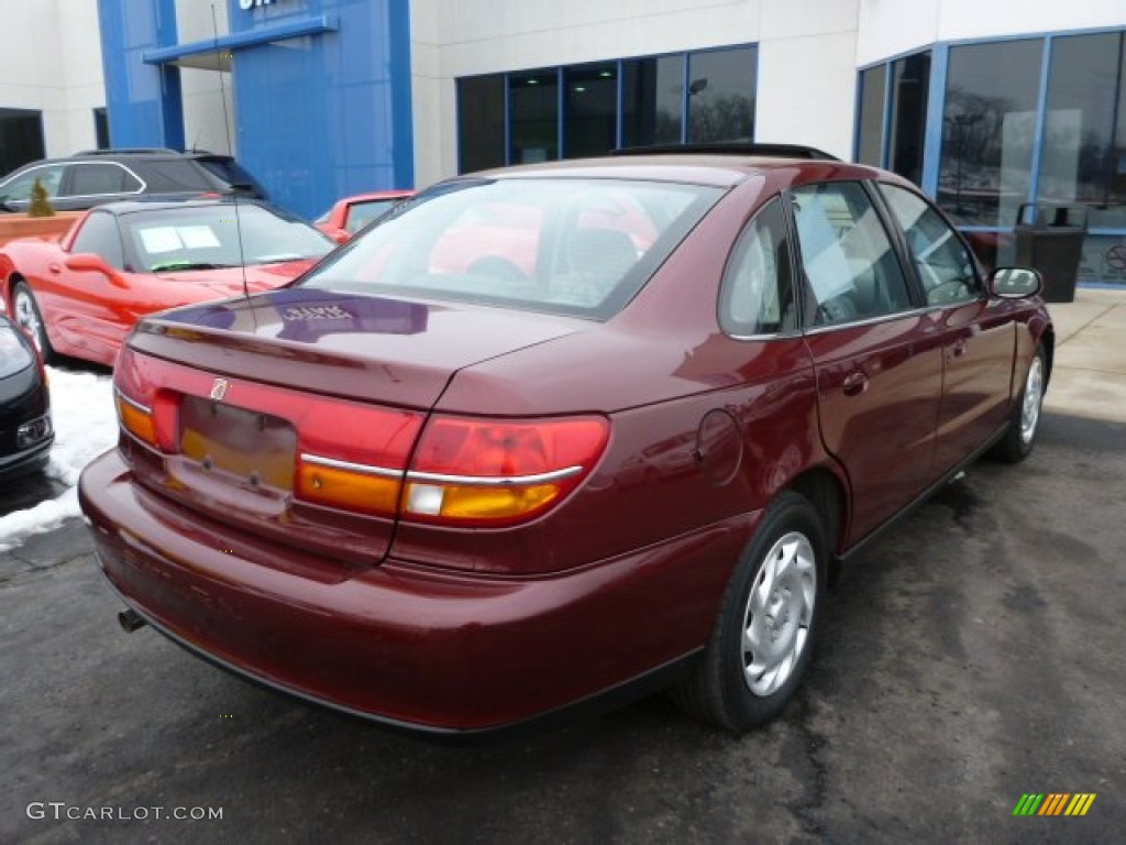 2001 L Series L200 Sedan - Dark Red / Gray photo #2