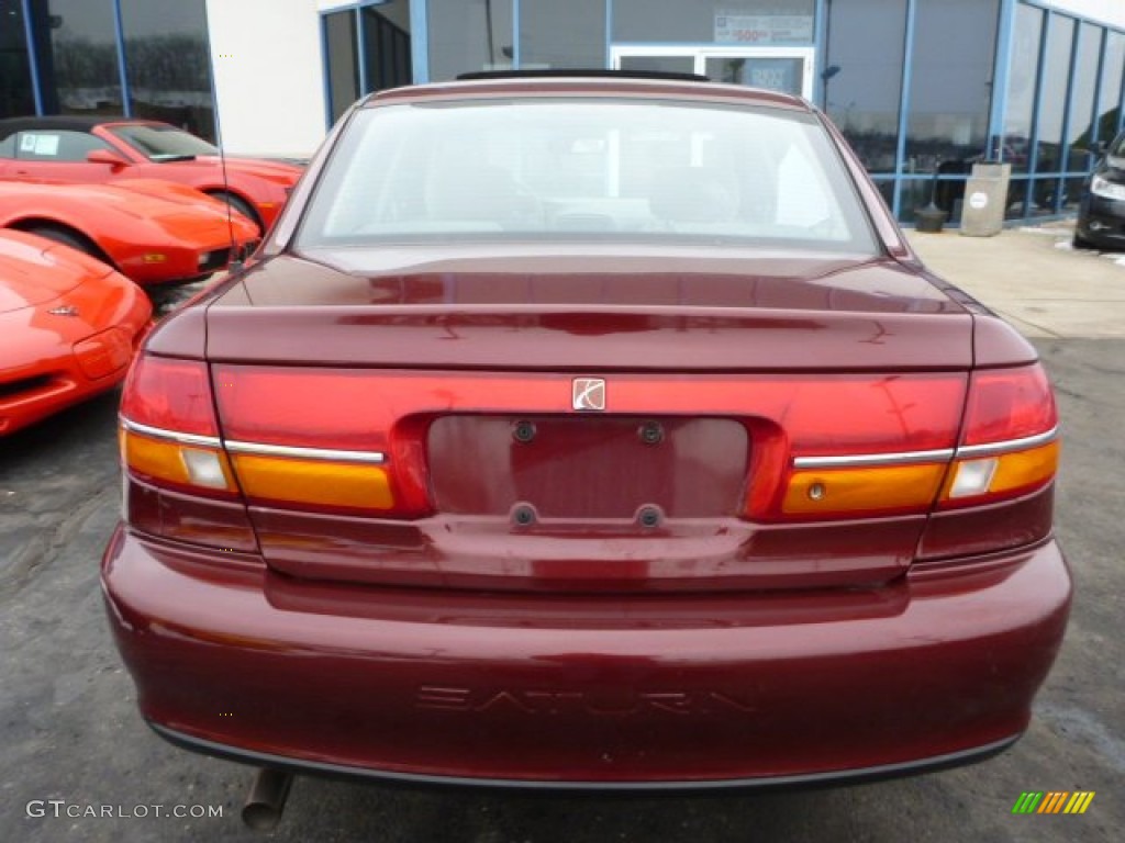 2001 L Series L200 Sedan - Dark Red / Gray photo #3