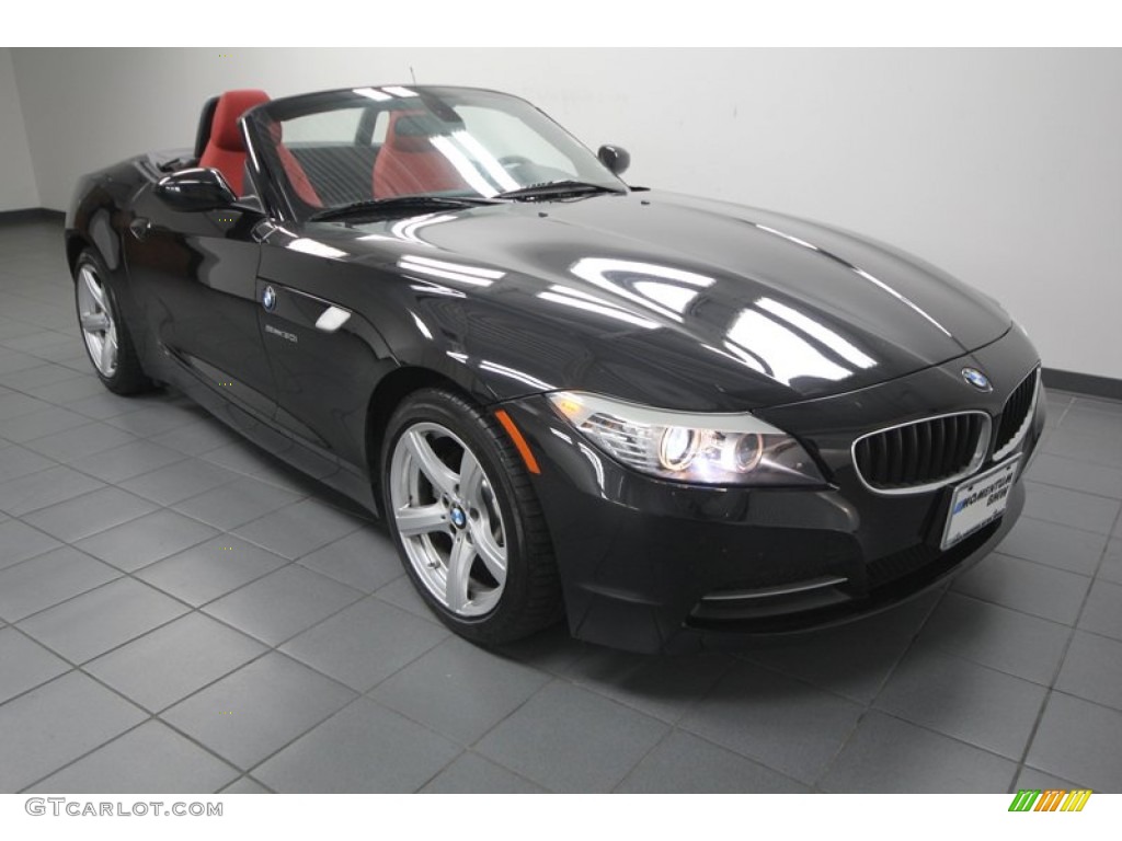 Black Sapphire Metallic 2010 BMW Z4 sDrive30i Roadster Exterior Photo #75670086