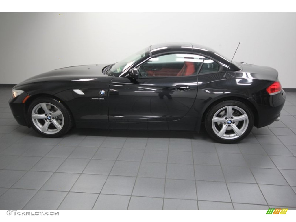Black Sapphire Metallic 2010 BMW Z4 sDrive30i Roadster Exterior Photo #75670111