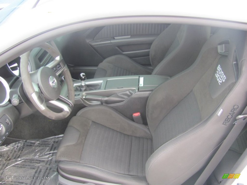 2012 Mustang Boss 302 - Performance White / Charcoal Black Recaro Sport Seats photo #17