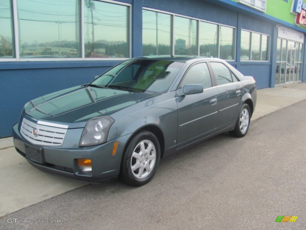 2006 CTS Sedan - Stealth Gray / Cashmere photo #1