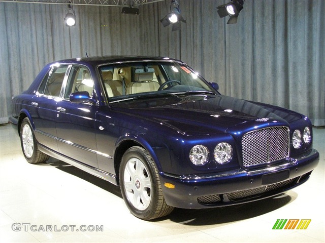 2008 Arnage R - Peacock / Oatmeal/Imperial Blue photo #3
