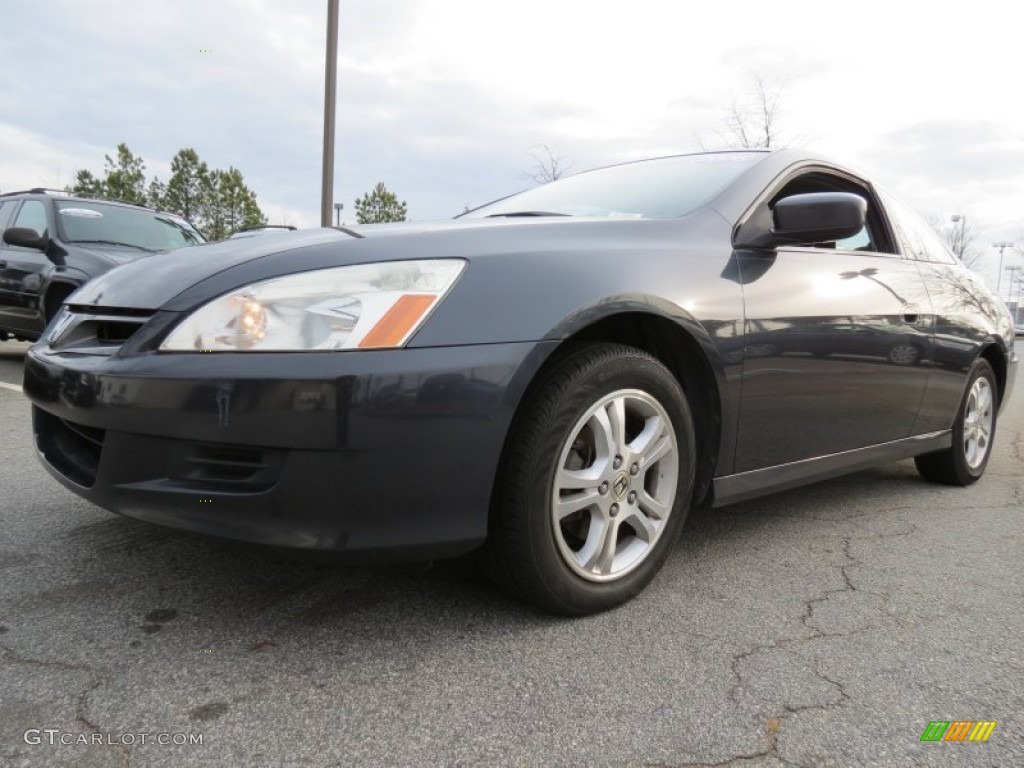 2006 Accord LX Coupe - Graphite Pearl / Black photo #1