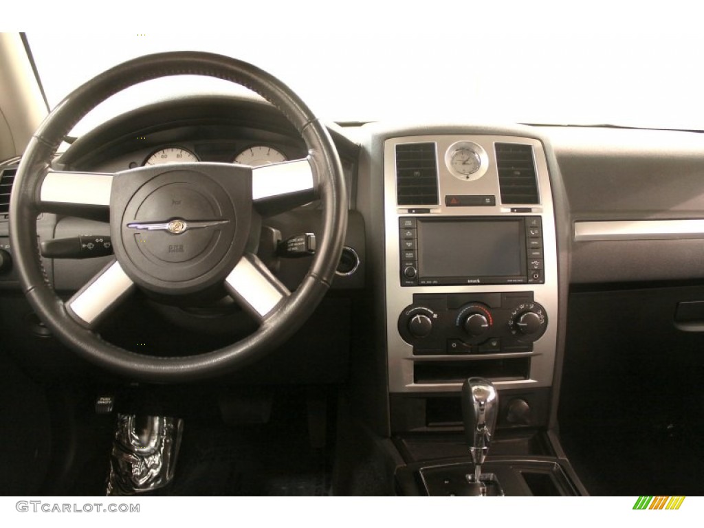 2008 Chrysler 300 Touring DUB Edition Dark Slate Gray Dashboard Photo #75671496