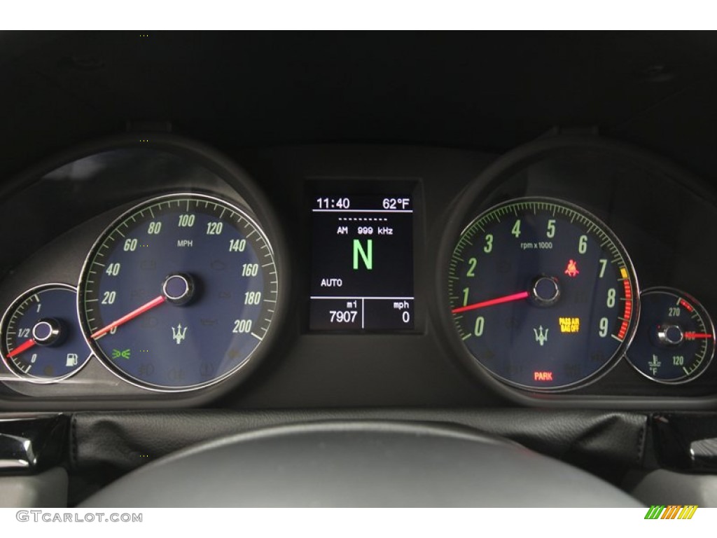 2008 Maserati GranTurismo Standard GranTurismo Model Gauges Photo #75671733