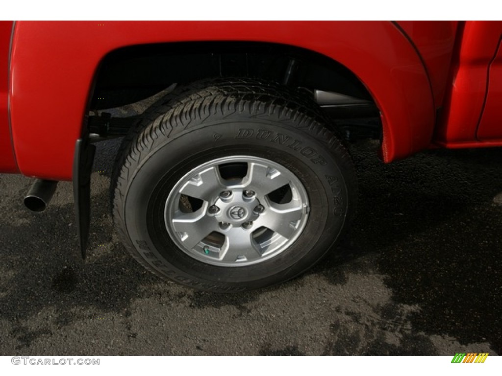 2013 Tacoma V6 SR5 Double Cab 4x4 - Barcelona Red Metallic / Graphite photo #9