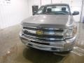 2013 Graystone Metallic Chevrolet Silverado 1500 Work Truck Regular Cab 4x4  photo #2