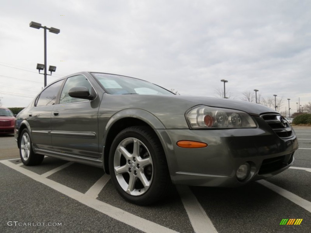 2003 Maxima SE - Gray Lustre / Frost photo #4