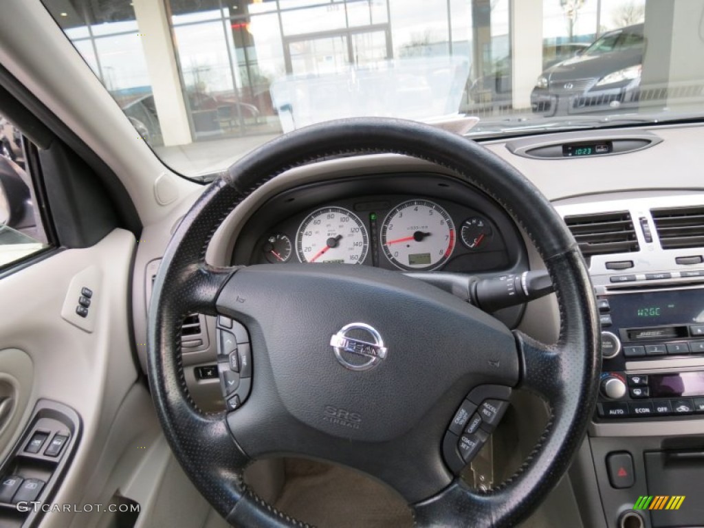 2003 Maxima SE - Gray Lustre / Frost photo #12