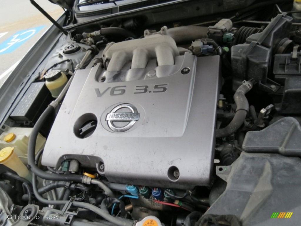 2003 Maxima SE - Gray Lustre / Frost photo #14