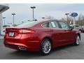 2013 Ruby Red Metallic Ford Fusion SE 2.0 EcoBoost  photo #3