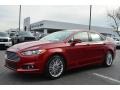 2013 Ruby Red Metallic Ford Fusion SE 2.0 EcoBoost  photo #6