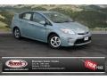 2013 Sea Glass Pearl Toyota Prius Three Hybrid  photo #1