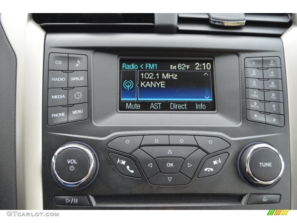 2013 Ford Fusion SE 2.0 EcoBoost Audio System Photo #75672955