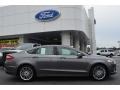 2013 Sterling Gray Metallic Ford Fusion SE 2.0 EcoBoost  photo #2