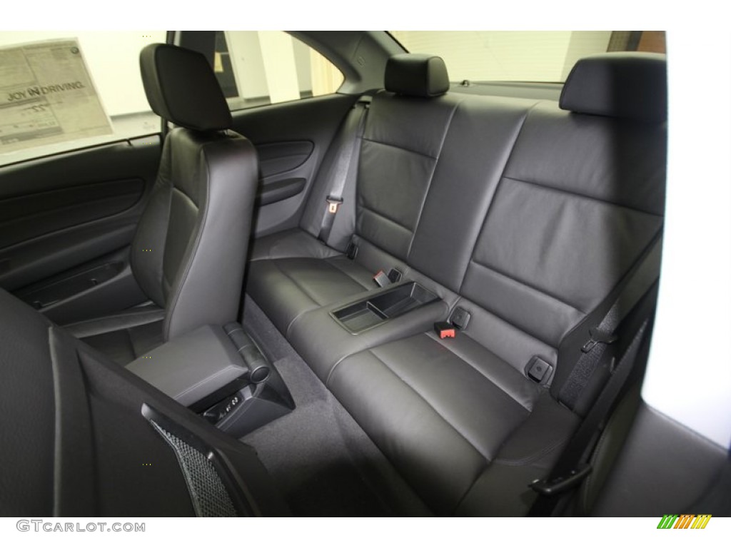 2013 1 Series 128i Coupe - Black Sapphire Metallic / Black photo #3
