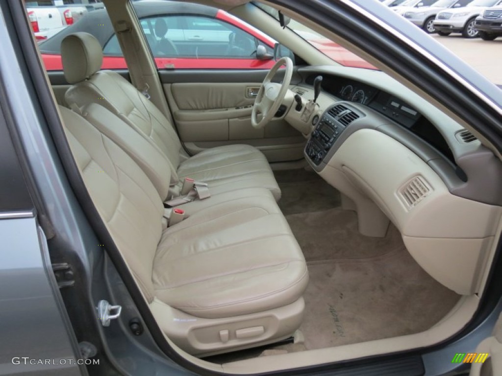 2001 Avalon XL - Woodland Green Pearl / Ivory photo #10