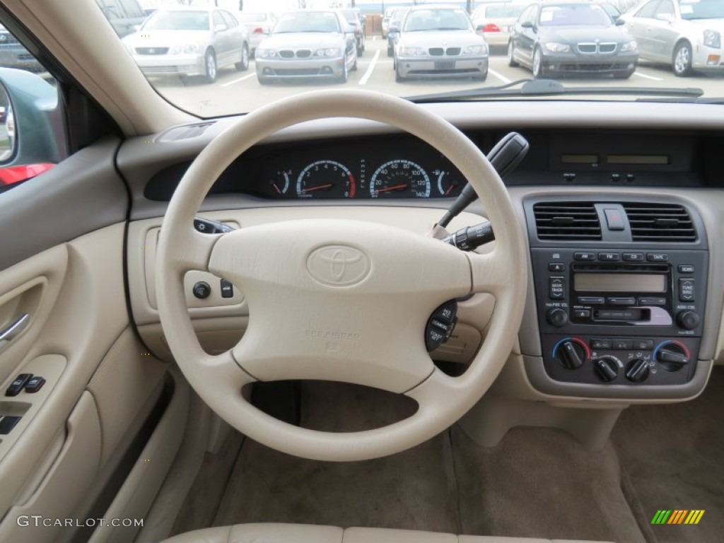 2001 Avalon XL - Woodland Green Pearl / Ivory photo #12