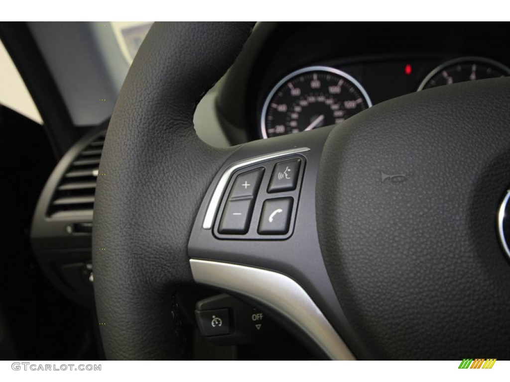 2013 1 Series 128i Coupe - Black Sapphire Metallic / Black photo #22