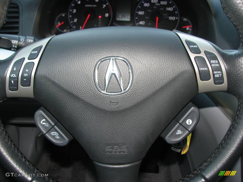 2006 TSX Sedan - Alabaster Silver Metallic / Quartz Gray photo #13