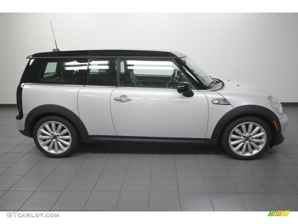 White Silver Metallic 2013 Mini Cooper S Clubman Exterior Photo #75674325