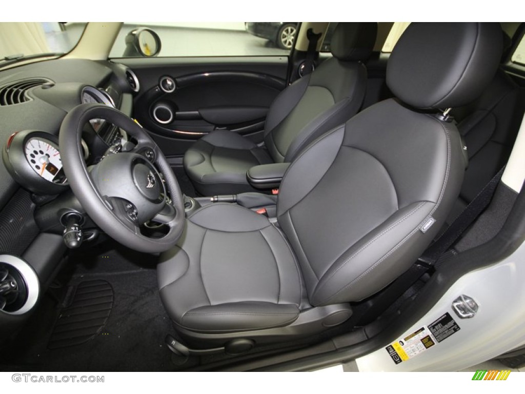 Carbon Black Interior 2013 Mini Cooper S Clubman Photo #75674349