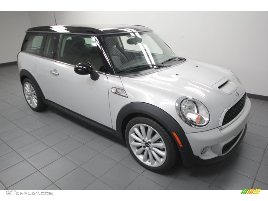 2013 Cooper S Clubman - White Silver Metallic / Carbon Black photo #6