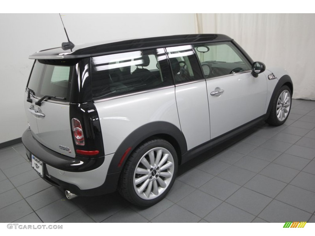 2013 Cooper S Clubman - White Silver Metallic / Carbon Black photo #8