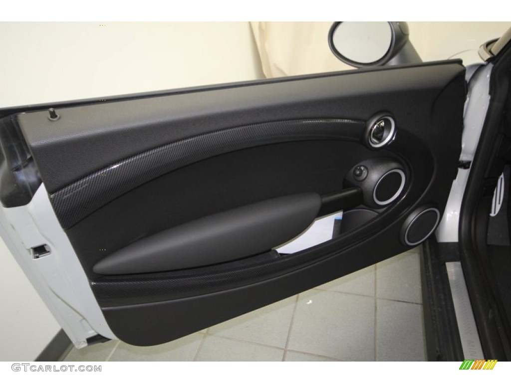 2013 Cooper S Clubman - White Silver Metallic / Carbon Black photo #13