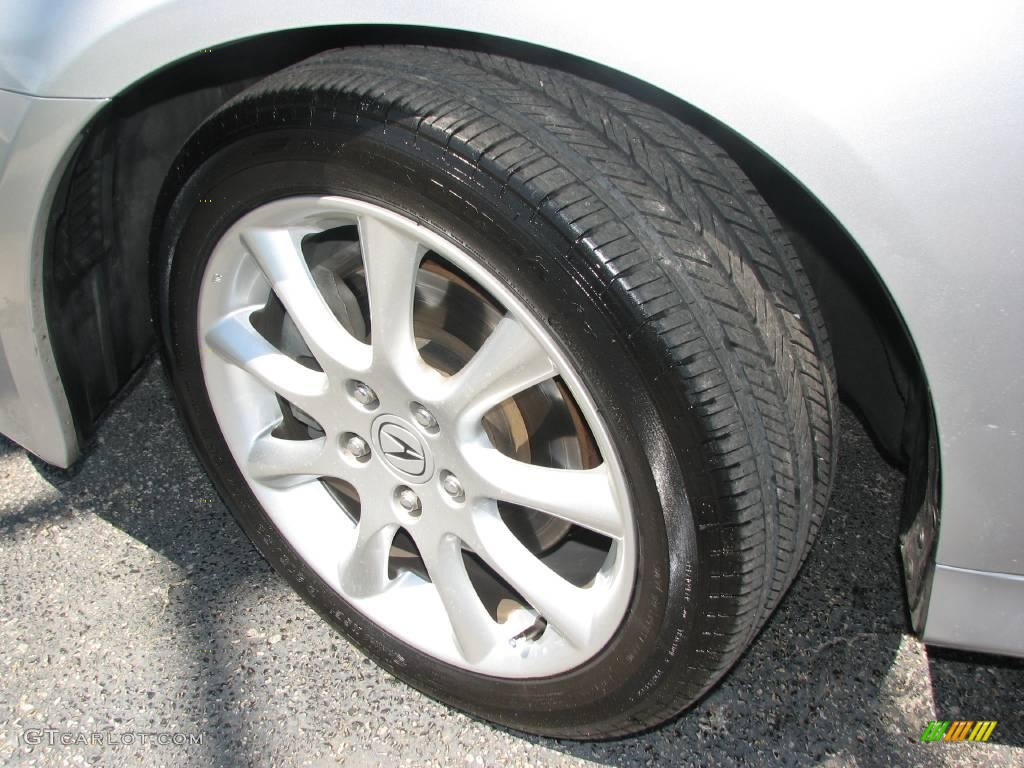 2006 TSX Sedan - Alabaster Silver Metallic / Quartz Gray photo #17