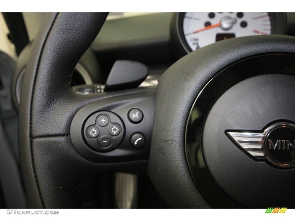 2013 Cooper S Clubman - White Silver Metallic / Carbon Black photo #20