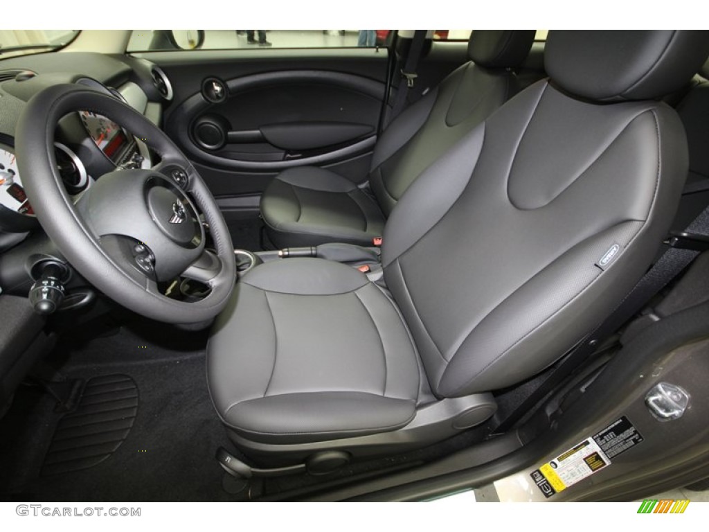 2013 Cooper Hardtop - Velvet Silver Metallic / Carbon Black photo #3