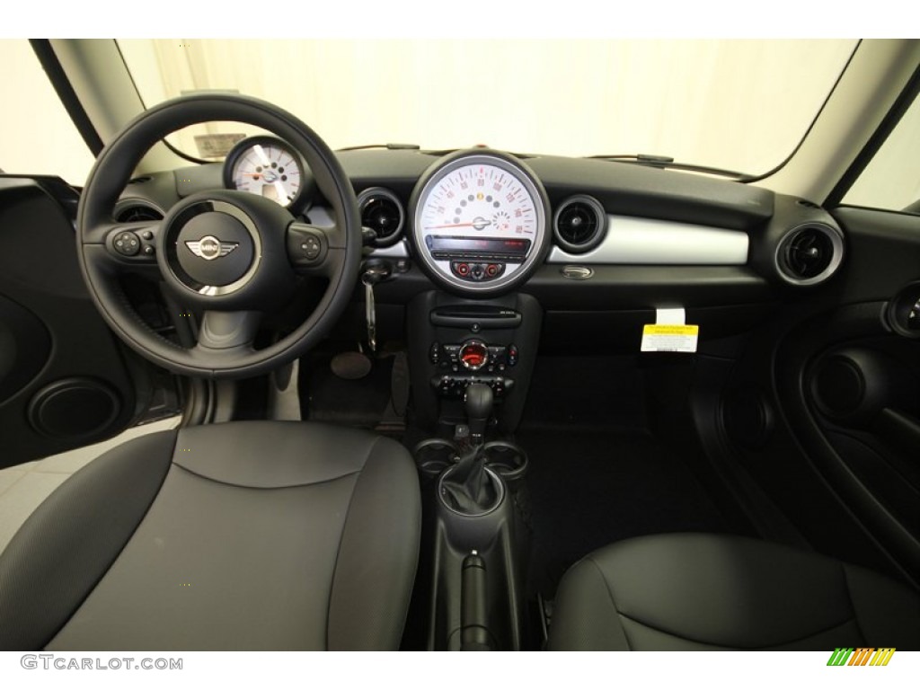 2013 Cooper Hardtop - Velvet Silver Metallic / Carbon Black photo #4